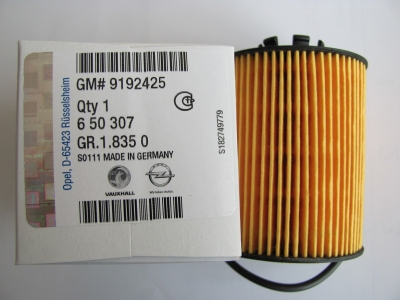 Filtru ulei scurt Opel Astra H 1.4 GM